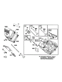 Head Assy parts for Briggs & Stratton Engine 161437-0110-01 from AppliancePartsPros.com
