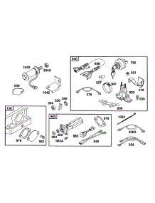 Oil Gard, Key Panel, Elect parts for Briggs & Stratton Engine 161437-0110-01 from AppliancePartsPros.com