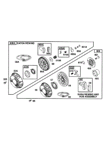 Rewind Assy parts for Briggs & Stratton Engine 161437-0110-01 from AppliancePartsPros.com