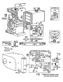 Carburetor,Fuel Tank,Sno-Gard parts for Briggs & Stratton Engine 170402-0173-99 from AppliancePartsPros.com