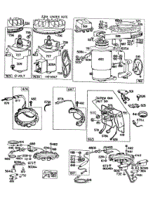 Elect Starters,Misc Elect parts for Briggs & Stratton Engine 170705-0150-99 from AppliancePartsPros.com