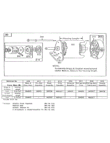 Electric Starter And Chart parts for Briggs & Stratton Engine 170707-6011-01 from AppliancePartsPros.com