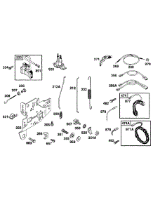 Controls, Elect parts for Briggs & Stratton Engine 171432-1100-01 from AppliancePartsPros.com