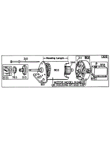 Electric Starters parts for Briggs & Stratton Engine 190402-0985-99 from AppliancePartsPros.com