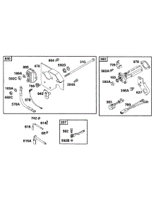 Panel Kit, Oil Gard parts for Briggs & Stratton Engine 190412-6140-01 from AppliancePartsPros.com