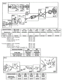 Electric Starter And Starter parts for Briggs & Stratton Engine 190437-5515-02 from AppliancePartsPros.com
