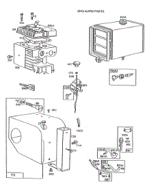 Fuel Tank,Sno-Gard,Primer parts for Briggs & Stratton Engine 190437-5515-02 from AppliancePartsPros.com