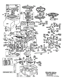 Cyl,Muffler,Piston,Sump,Rewind parts for Briggs & Stratton Engine 190702-0797-99 from AppliancePartsPros.com