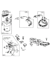 Electric Starter,Alternators parts for Briggs & Stratton Engine 190702-1130-99 from AppliancePartsPros.com