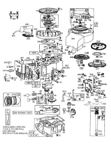 Cyl, Sump, Piston,Oil Fill parts for Briggs & Stratton Engine 190702-5515-99 from AppliancePartsPros.com