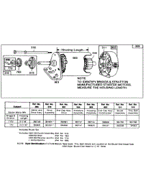 Electric Starter And Chart parts for Briggs & Stratton Engine 190707-1185-99 from AppliancePartsPros.com