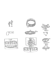 Flywheels, Screens parts for Briggs & Stratton Engine 191702-6040-01 from AppliancePartsPros.com