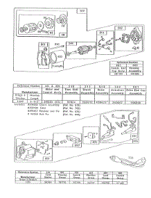 Electric Starter And Starter parts for Briggs & Stratton Engine 191707-6013-01 from AppliancePartsPros.com