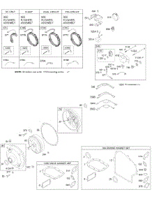Alternators, Wires, Gear Reduction, Gasket Sets parts for Briggs & Stratton Engine 192432-1195-E1 from AppliancePartsPros.com