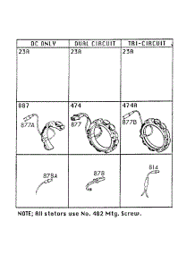 Electric Starter,Alternators parts for Briggs & Stratton Engine 193702-0150-01 from AppliancePartsPros.com