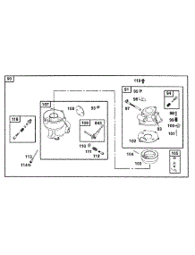 Carburetor Assy parts for Briggs & Stratton Engine 194415-1127-01 from AppliancePartsPros.com