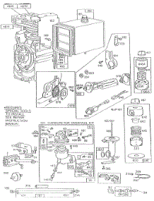 Carb,Primer,Fuel Tank,A / C parts for Briggs & Stratton Engine 194417-0120-01 from AppliancePartsPros.com