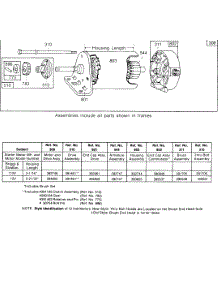 Electric Starter, Chart parts for Briggs & Stratton Engine 195432-0154-01 from AppliancePartsPros.com