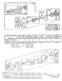 Electric Starter,Starter Control parts for Briggs & Stratton Engine 195432-0603-01 from AppliancePartsPros.com
