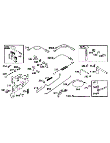 Controls, Elect parts for Briggs & Stratton Engine 195452-0791-99 from AppliancePartsPros.com