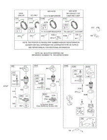 Electric Starter, Stator parts for Briggs & Stratton Engine 195702-0426-E1 from AppliancePartsPros.com