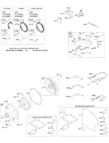 Alternators, Panel Kit, Gear Reduction, Wires, Gaskets parts for Briggs & Stratton Engine 196412-1171-E1 from AppliancePartsPros.com