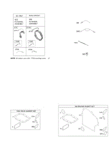 Alternators-Engine / Valve Gasket Kits parts for Briggs & Stratton Engine 197412-1150-E2 from AppliancePartsPros.com