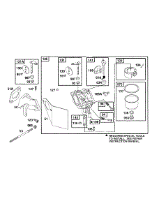 Carburetor Assy parts for Briggs & Stratton Engine 19B412-0066-01 from AppliancePartsPros.com