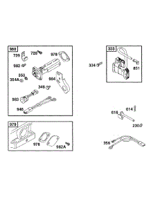 Oil Gard, Elect parts for Briggs & Stratton Engine 19B412-0123-01 from AppliancePartsPros.com
