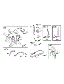 Controls, Elect parts for Briggs & Stratton Engine 19C432-0056-01 from AppliancePartsPros.com