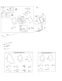 Cylinder Head, Gasket Set - Engine, Gasket Set - Valve parts for Briggs & Stratton Engine 19H132-0114-B1 from AppliancePartsPros.com