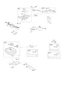 Controls, Fuel Supply, Governor Spring parts for Briggs & Stratton Engine 19H232-0110-B1 from AppliancePartsPros.com