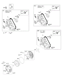 Crankcase Cover, Gear Reduction parts for Briggs & Stratton Engine 19L237-0117-F1 from AppliancePartsPros.com