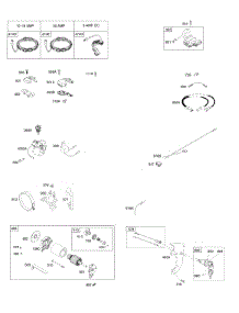 Alternator, Ignition, Motor-Starter parts for Briggs & Stratton Engine 19L237-0134-F1 from AppliancePartsPros.com