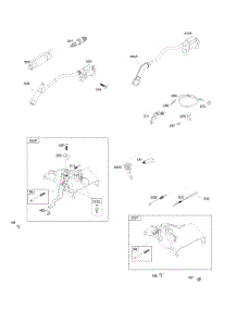 Armature, Controls, Governor Spring, Spark Plug parts for Briggs & Stratton Engine 19T132-0009-H1 from AppliancePartsPros.com