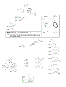 Alternator, Ignition parts for Briggs & Stratton Engine 201412-0128-E1 from AppliancePartsPros.com