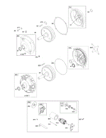 Electric Starter, Gear Reduction parts for Briggs & Stratton Engine 201412-0140-E1 from AppliancePartsPros.com