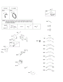 Alternator, Ignition parts for Briggs & Stratton Engine 202357-0193-B1 from AppliancePartsPros.com