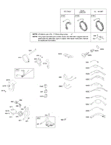 Alternator, Ignition parts for Briggs & Stratton Engine 202432-0149-B9 from AppliancePartsPros.com
