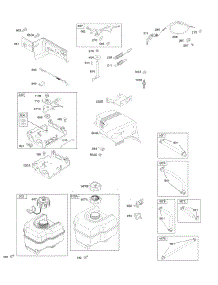 Controls, Fuel Supply, Governor Spring parts for Briggs & Stratton Engine 204312-0125-B1 from AppliancePartsPros.com