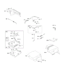 Controls, Governor Spring parts for Briggs & Stratton Engine 204415-0129-E1 from AppliancePartsPros.com