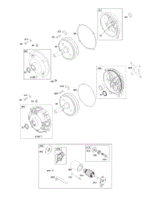 Electric Starter, Gear Reducer parts for Briggs & Stratton Engine 205432-0164-E9 from AppliancePartsPros.com