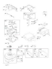 Controls, Fuel Supply, Governor Spring parts for Briggs & Stratton Engine 205432-0201-B9 from AppliancePartsPros.com