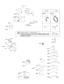 Alternator, Ignition parts for Briggs & Stratton Engine 205455-0212-E1 from AppliancePartsPros.com