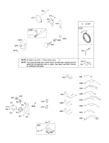 Alternator, Ignition parts for Briggs & Stratton Engine 206432-0120-B1 from AppliancePartsPros.com
