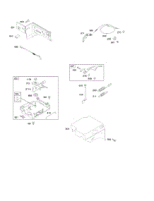Controls, Governor Spring parts for Briggs & Stratton Engine 206452-0049-E2 from AppliancePartsPros.com