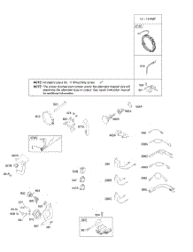 Alternator, Ignition parts for Briggs & Stratton Engine 207432-0130-E9 from AppliancePartsPros.com