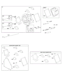 Cylinder Head, Gasket Set - Engine, Gasket Set - Valve, Valves parts for Briggs & Stratton Engine 20A114-0730-E1 from AppliancePartsPros.com