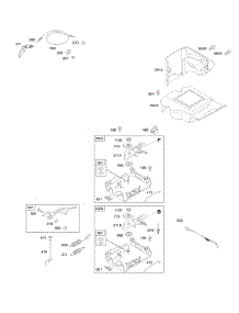 Controls, Governor Spring parts for Briggs & Stratton Engine 20B414-0113-E1 from AppliancePartsPros.com
