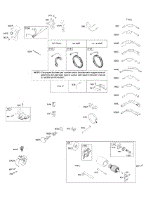 Alternator, Electric Starter, Ignition parts for Briggs & Stratton Engine 20H137-0131-B1 from AppliancePartsPros.com
